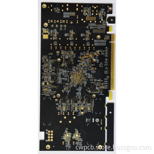 Gold fingers multi-layer complicated PCB
